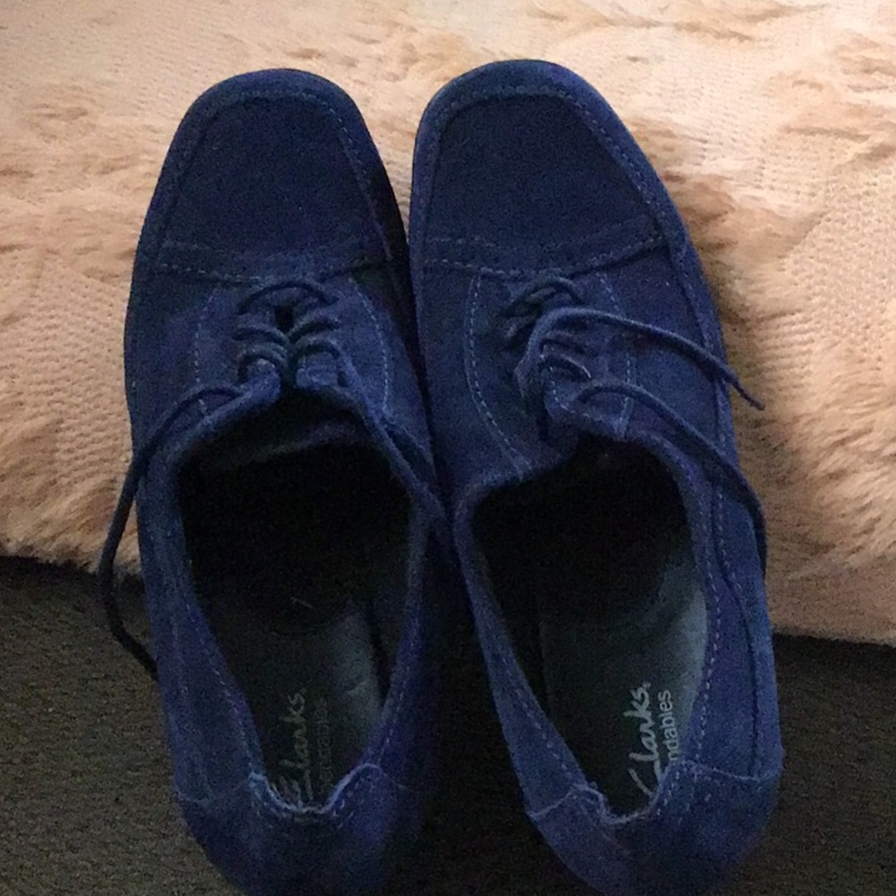 New Clark’s Bendables w/block heel